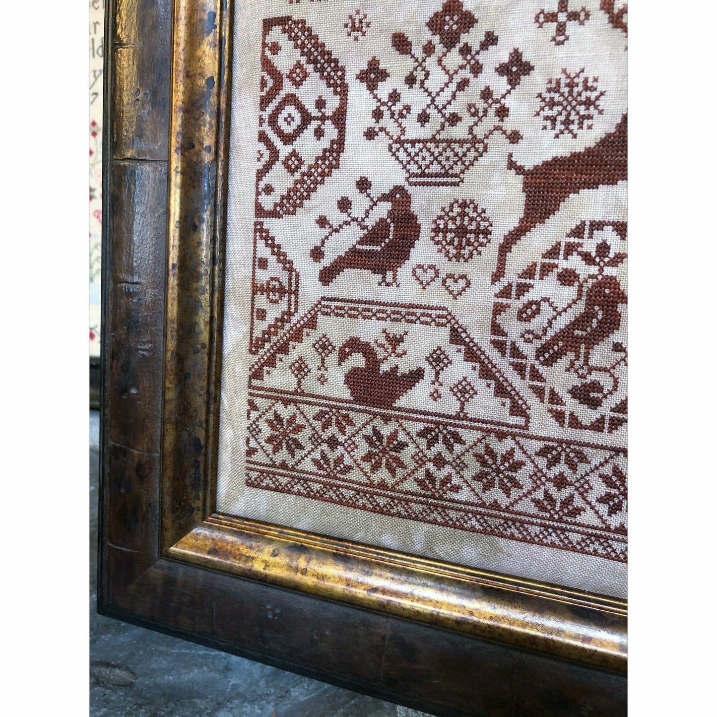 Hobby House Press ~ Dasher & Dancer Quaker Sampler Pattern
