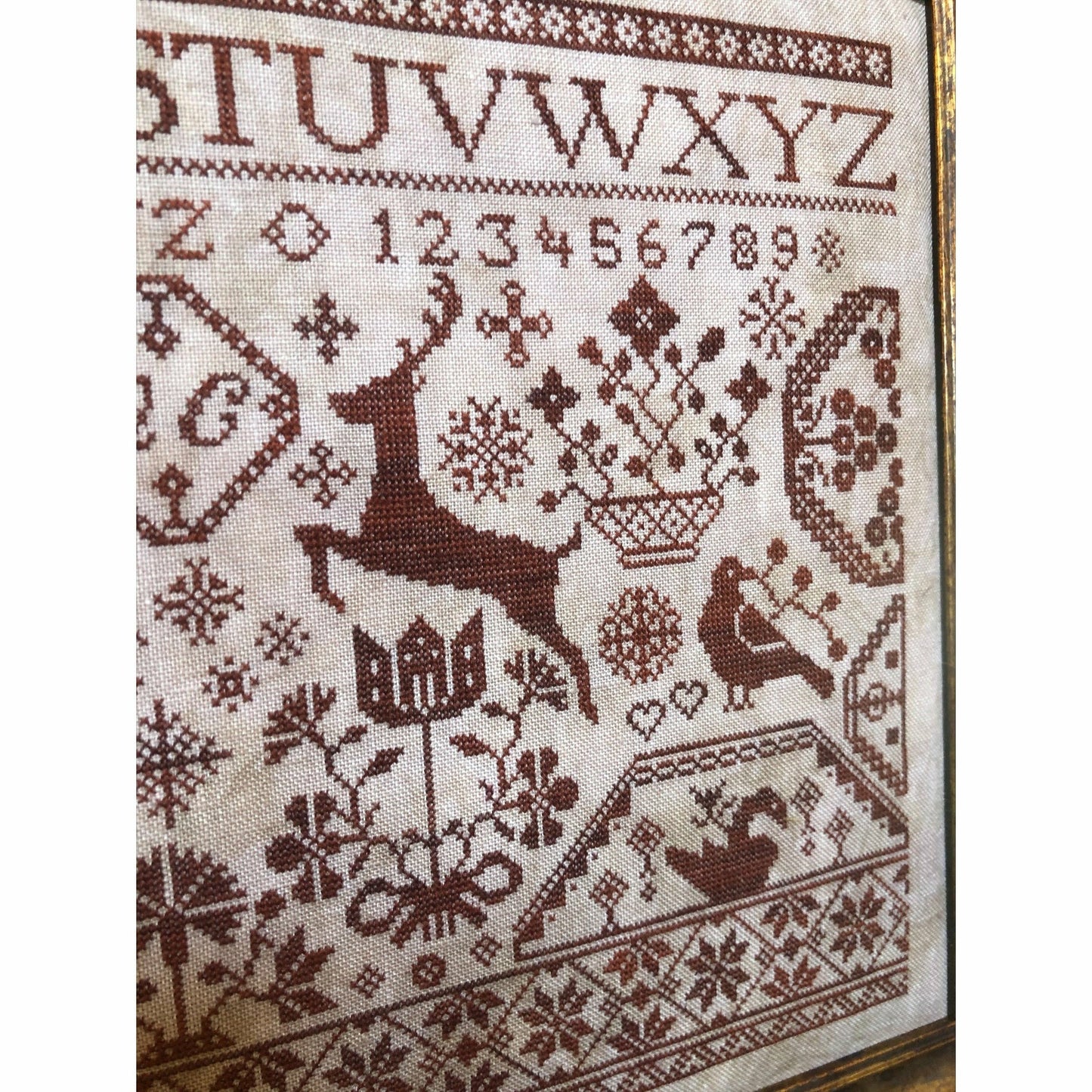 Hobby House Press ~ Dasher & Dancer Quaker Sampler Pattern