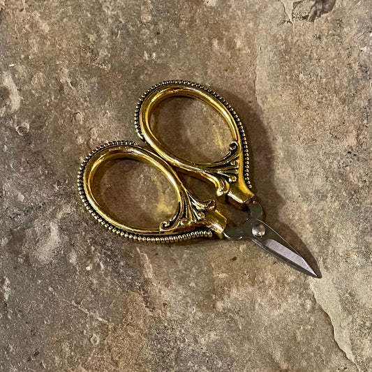 Mini Embroidery Scissors ~ Gold